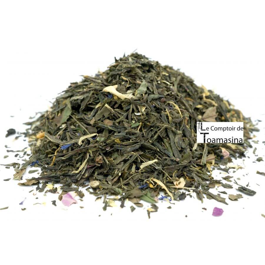 Aurora green tea - Sencha Green Tea, Bergamot and exotic fruits